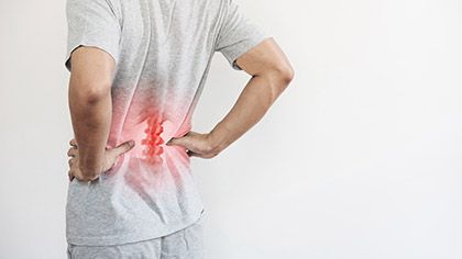 efecto radiografía en dolor lumbar